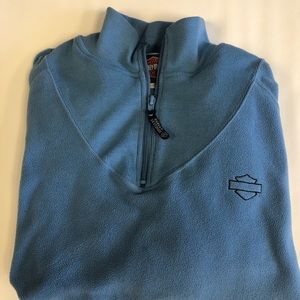 Harley Davidson Fleece Pullover Hoodie in Size Large